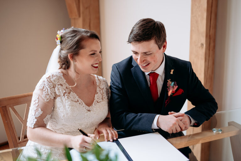 The Mill Barns wedding photography bride and groom candid