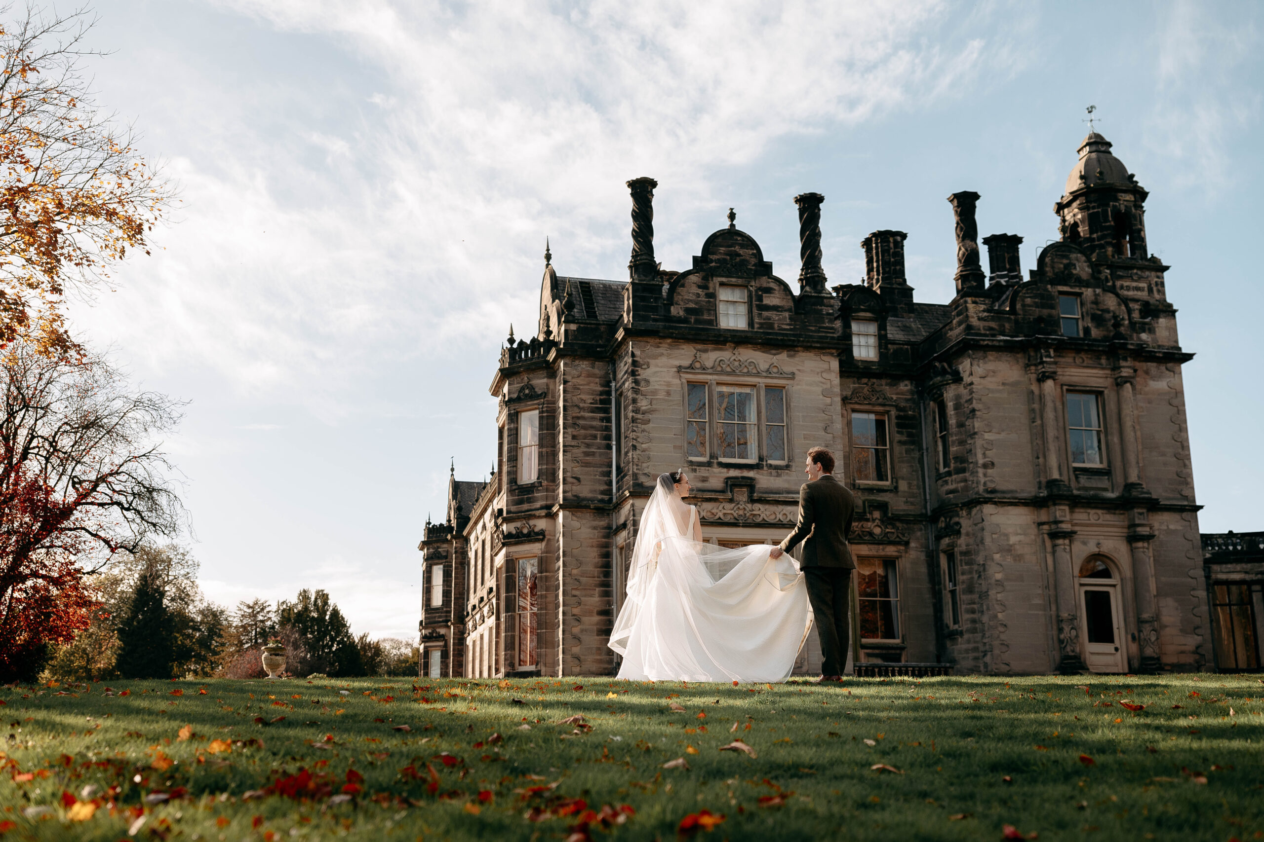 Sandon Hall wedding photography natural documentary style