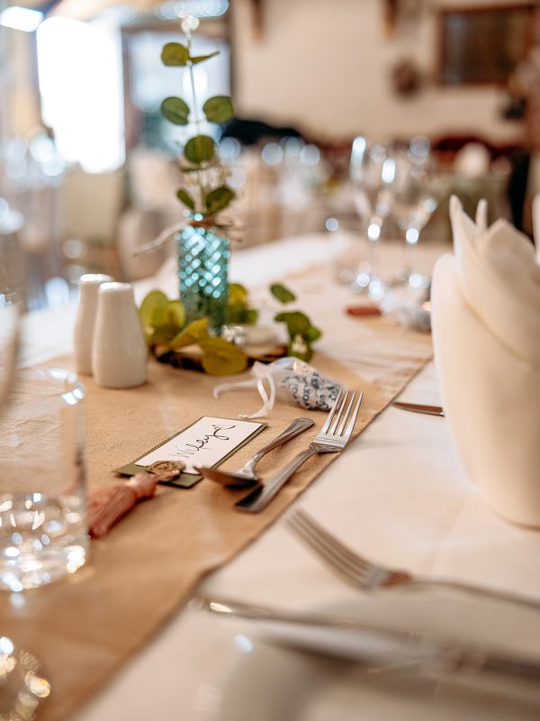 Vintage wedding styling and decor details at Morrells Wood Farm