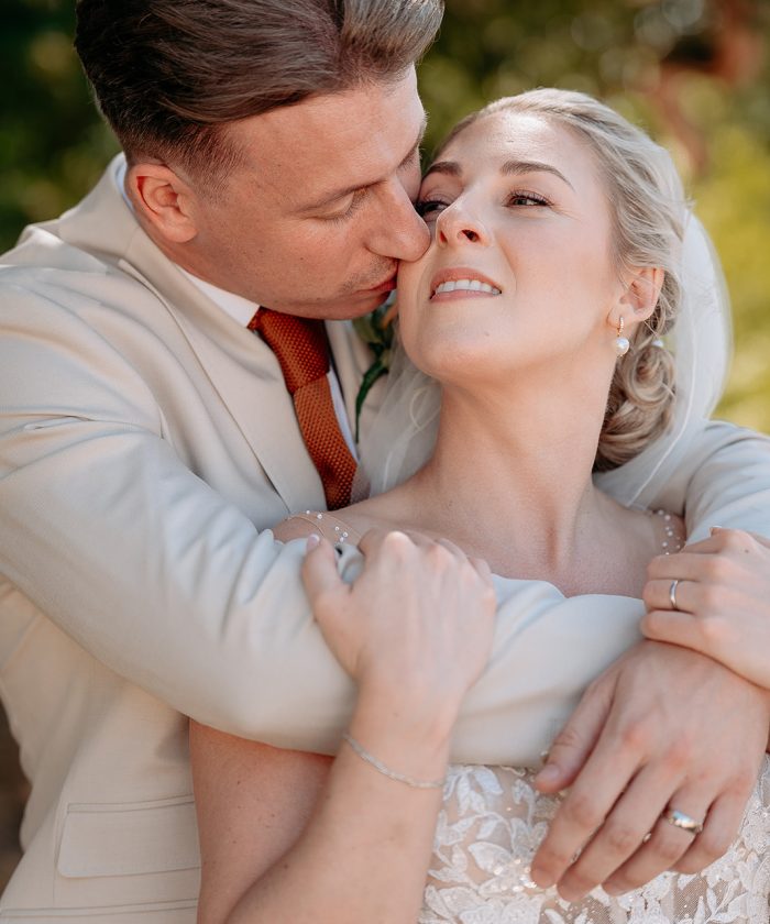 how far in advance to book wedding photographer - Bride and Groom intimate moment west midlands wedding venue