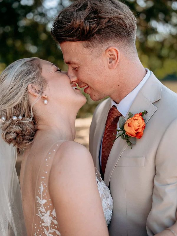 West Midlands wedding photography golden hour portrait