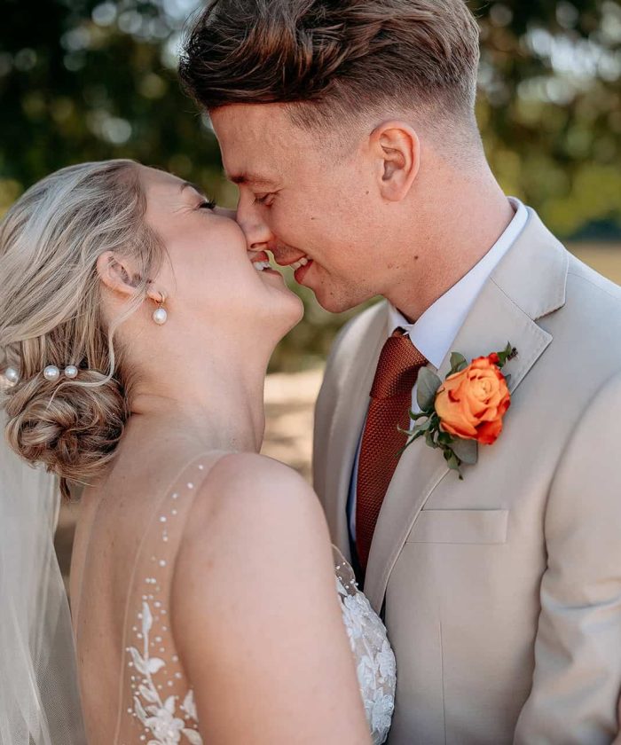 West Midlands wedding photography golden hour portrait