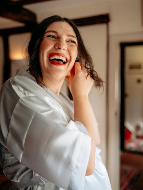 Candid wedding moments – Shropshire wedding photography at The Grain Loft