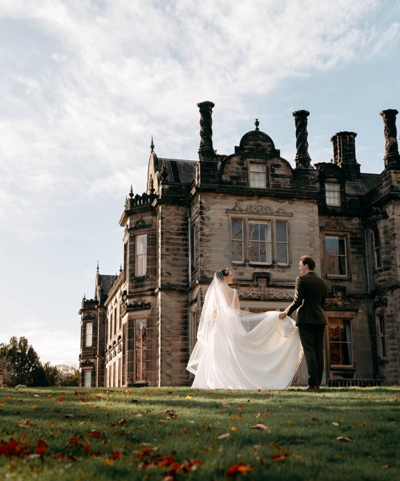 Sandon Hall wedding photography natural documentary style